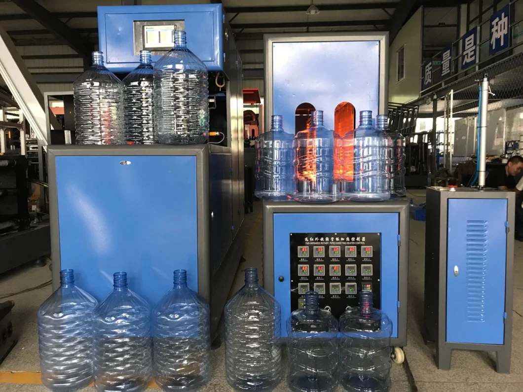 10liter/15liter/3gallon/4gallon/5gallon/18.9L/20L Large Water Bottles Semiautomatic Blow/Blowing Moulding/Molding Machine/Plastic Machinery/Plastic Machine