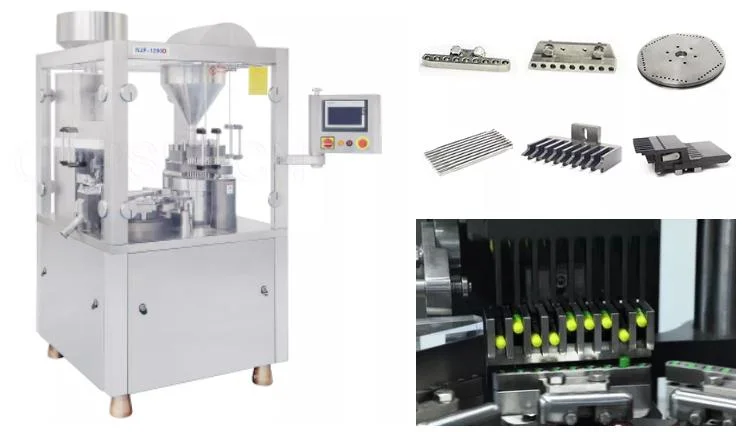 3 Year Warranty Fully Automatic Pharmaceutical Pill Powder Filler Pellets Granules Hard Gelatin Capsule Filling Machine